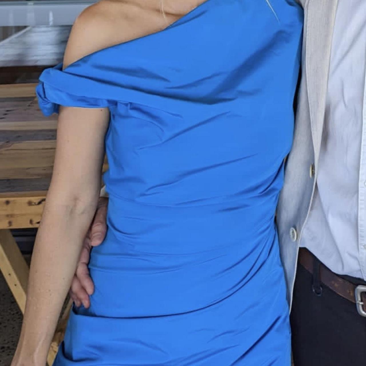 Stunning and super flattering Paris dress.... Depop