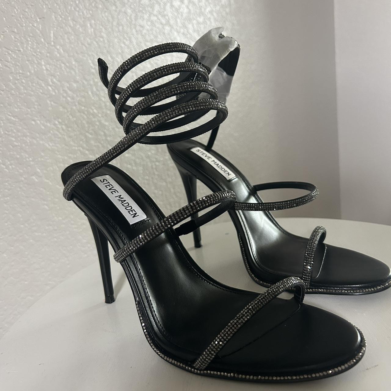 Size Women! 🖤 Black Steve Madden Heels! Depop