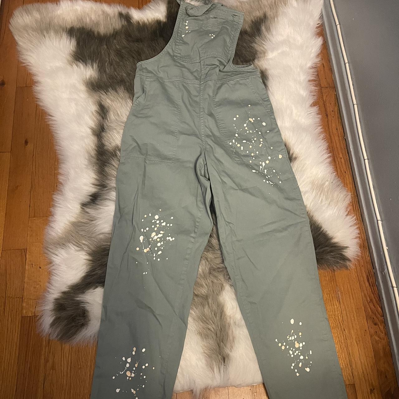 Aerie seafoam green overalls Never worn Shipping... Depop