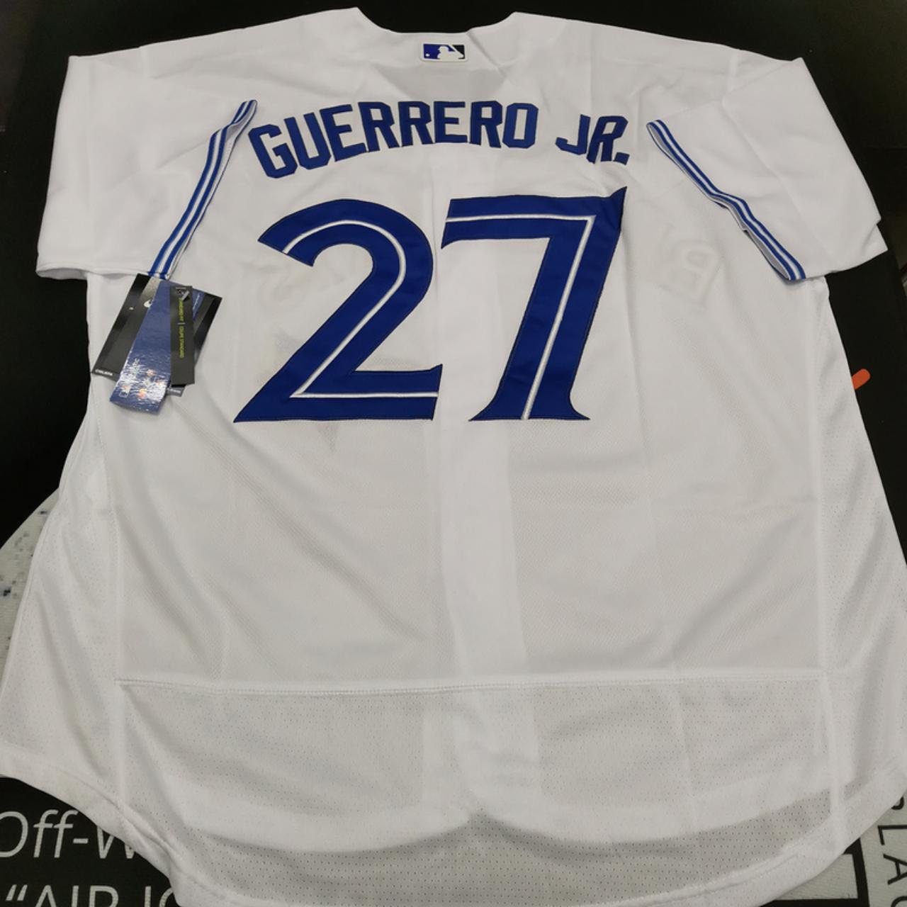 Nike Men's Toronto Blue Jays Vladimir Guerrero Jr. #27 White Cool