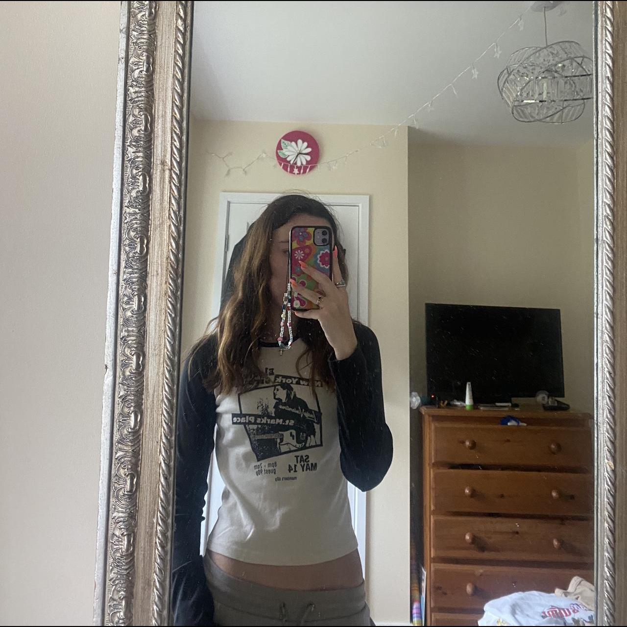 Brandy Melville Electric Circus long sleeve top,... Depop