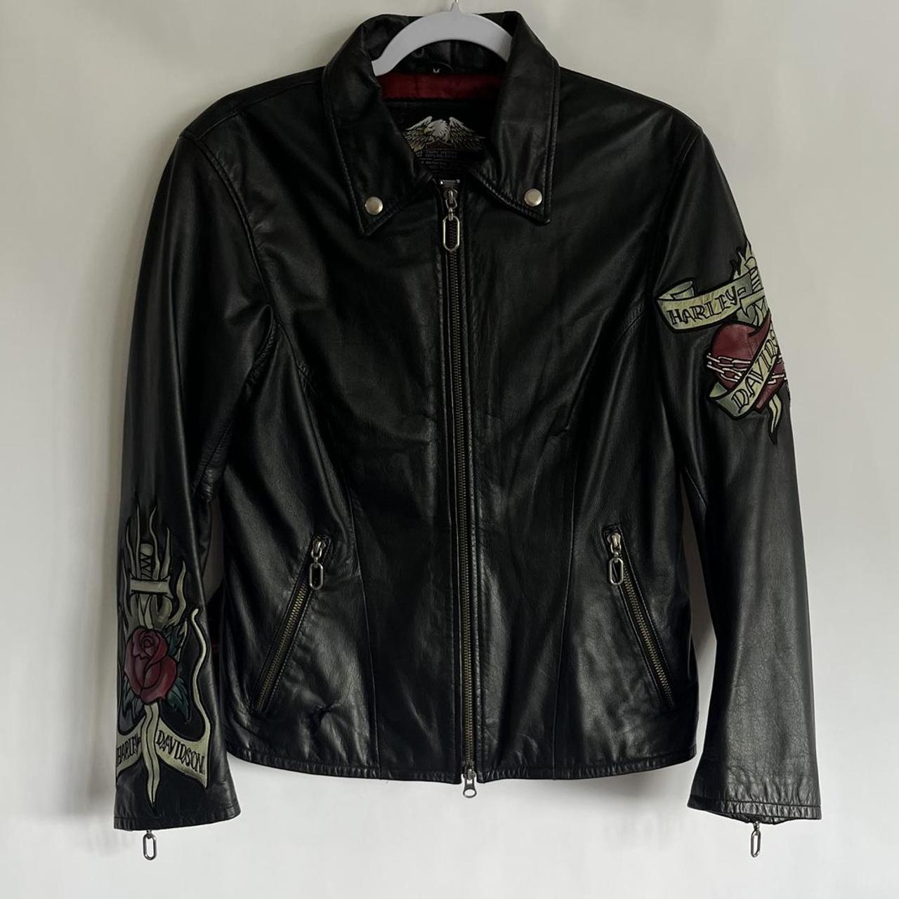 Harley Davidson Women's multi Jacket | Depop