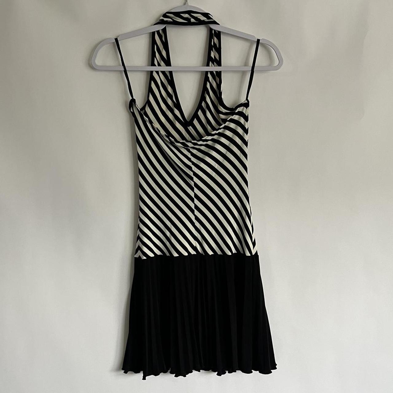 Khaki Krew Women's Black and White Dress (3)