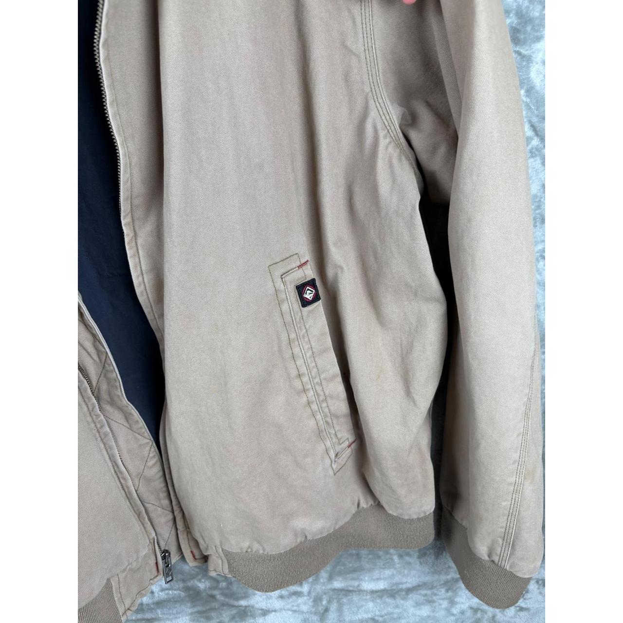 Preloved Men's Bomber Jacket - Tan - 3XL – DRI DU… - image 6