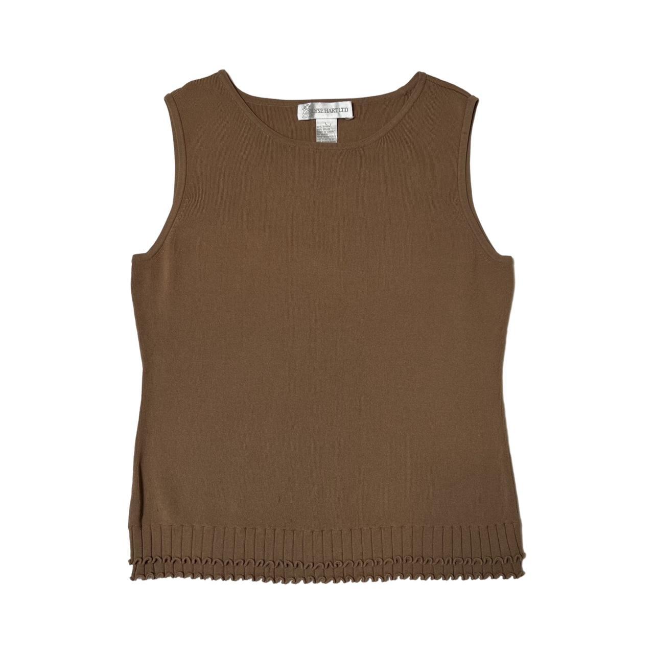 Women's Brown Vest Depop