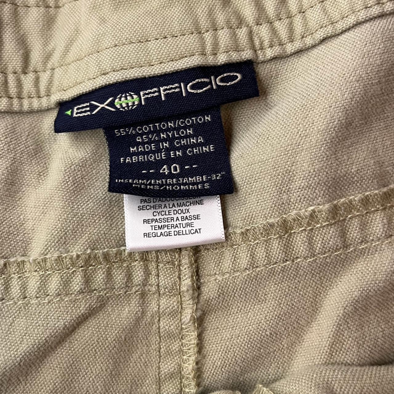 ExOfficio Men's Cream and Tan Jeans (2)