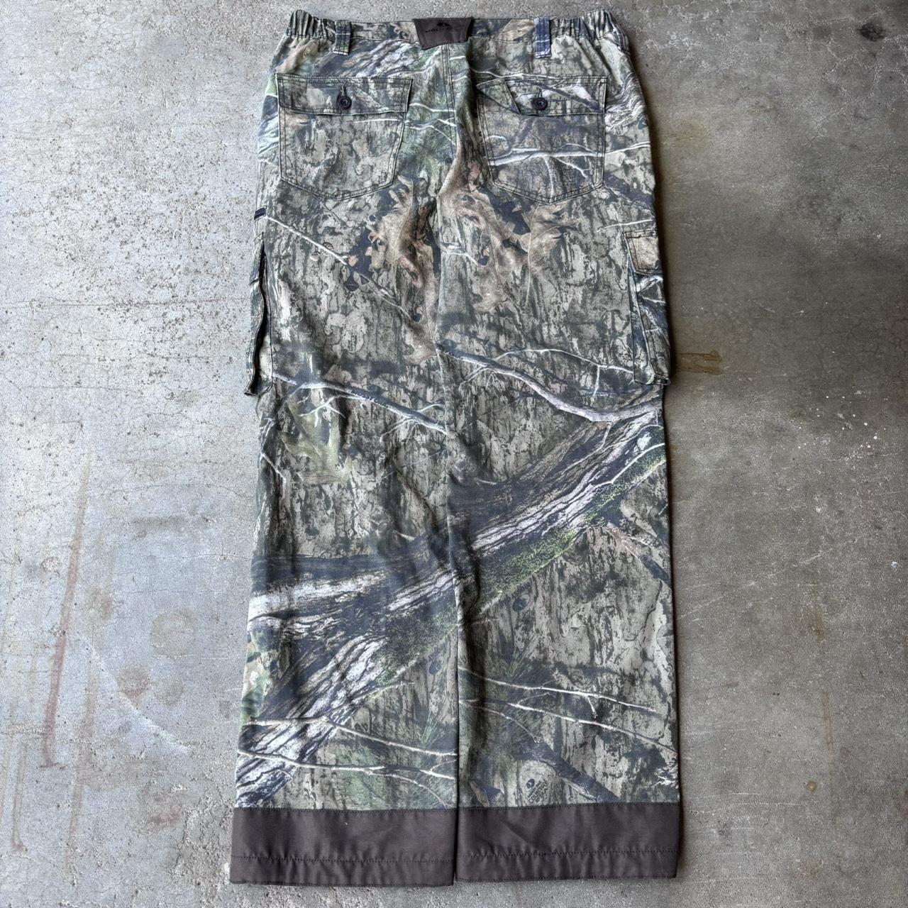 baggy camo cargo pants size M W36” inseam... Depop