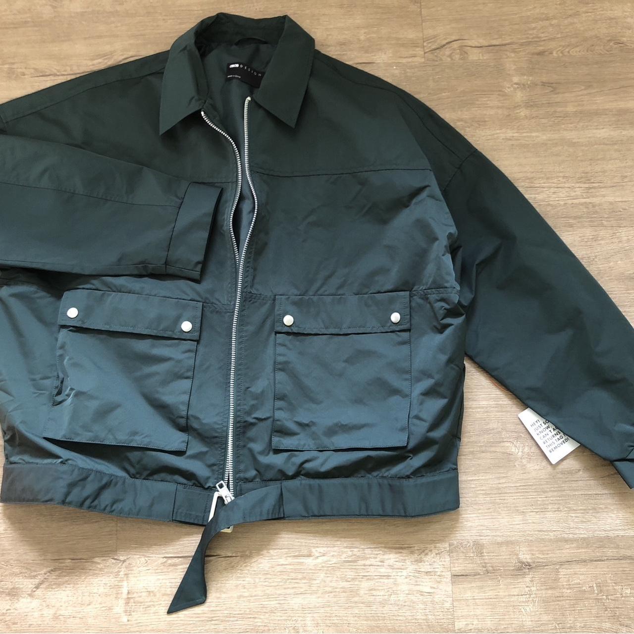 ASOS Mens oversized Harrington Jacket brand new Depop