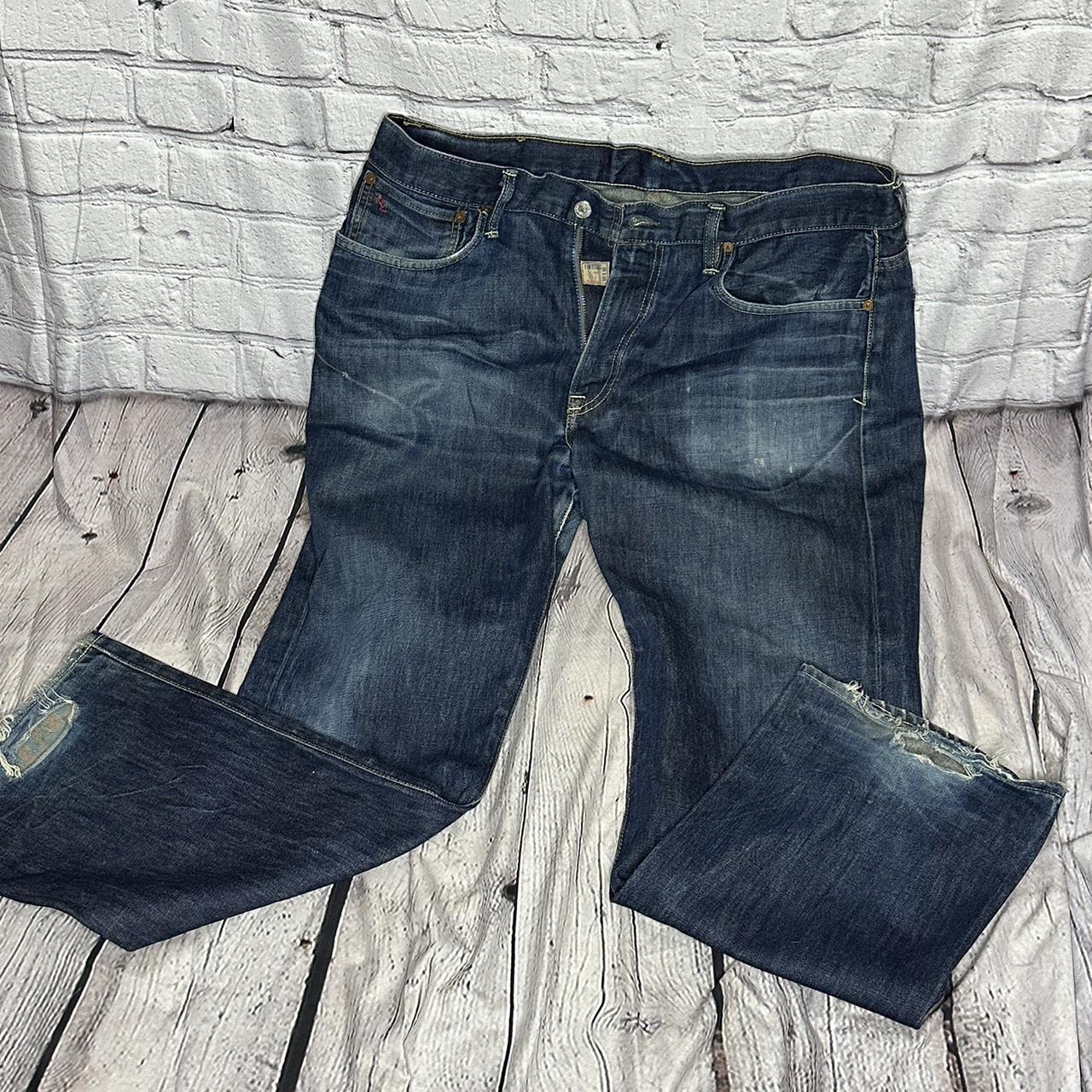 Polo Ralph Lauren Men's Blue Jeans | Depop