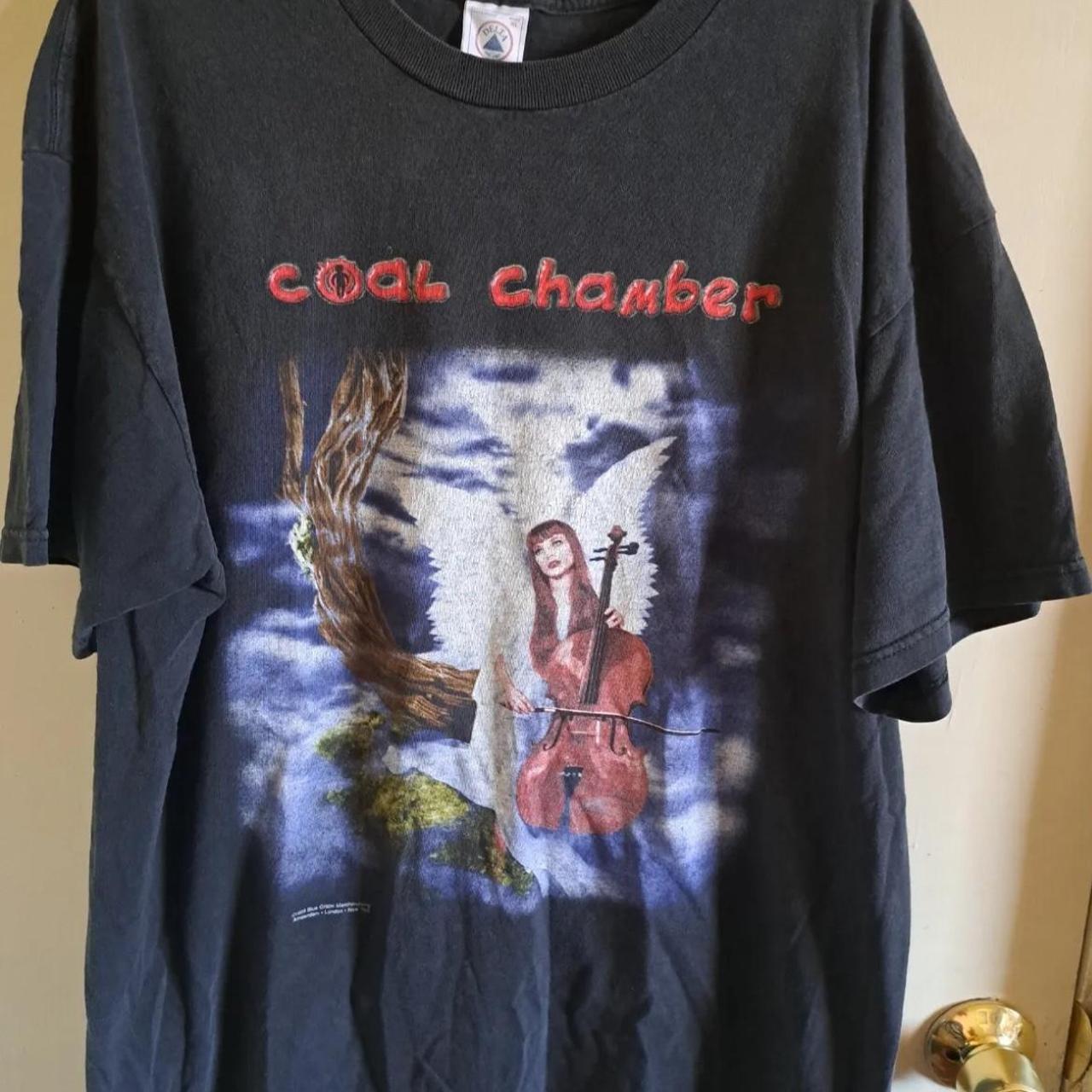 VINTAGE 1999 COAL CHAMBER TOUR Metal Band T-SHIRT... - Depop