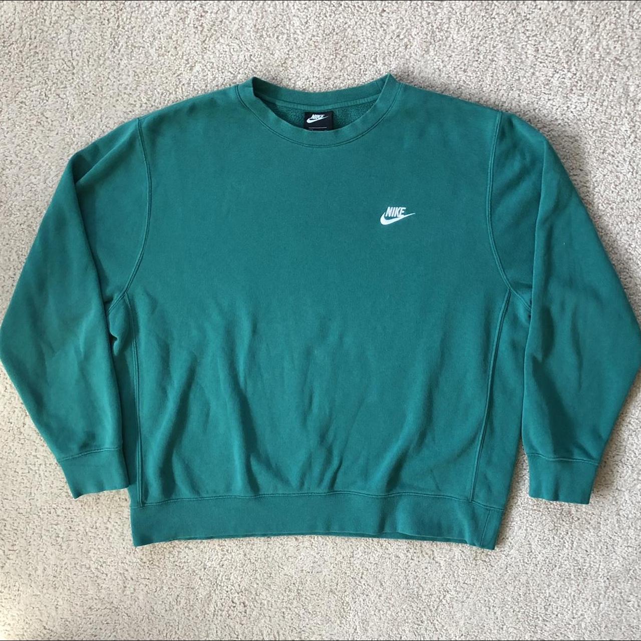 nike turquoise sweatshirt