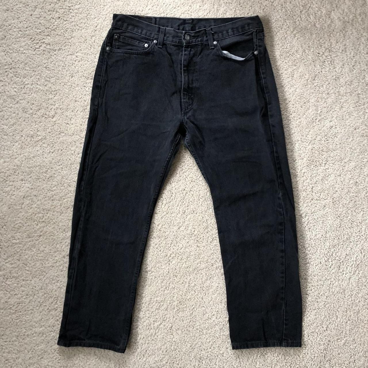 Levis 505 outlet black