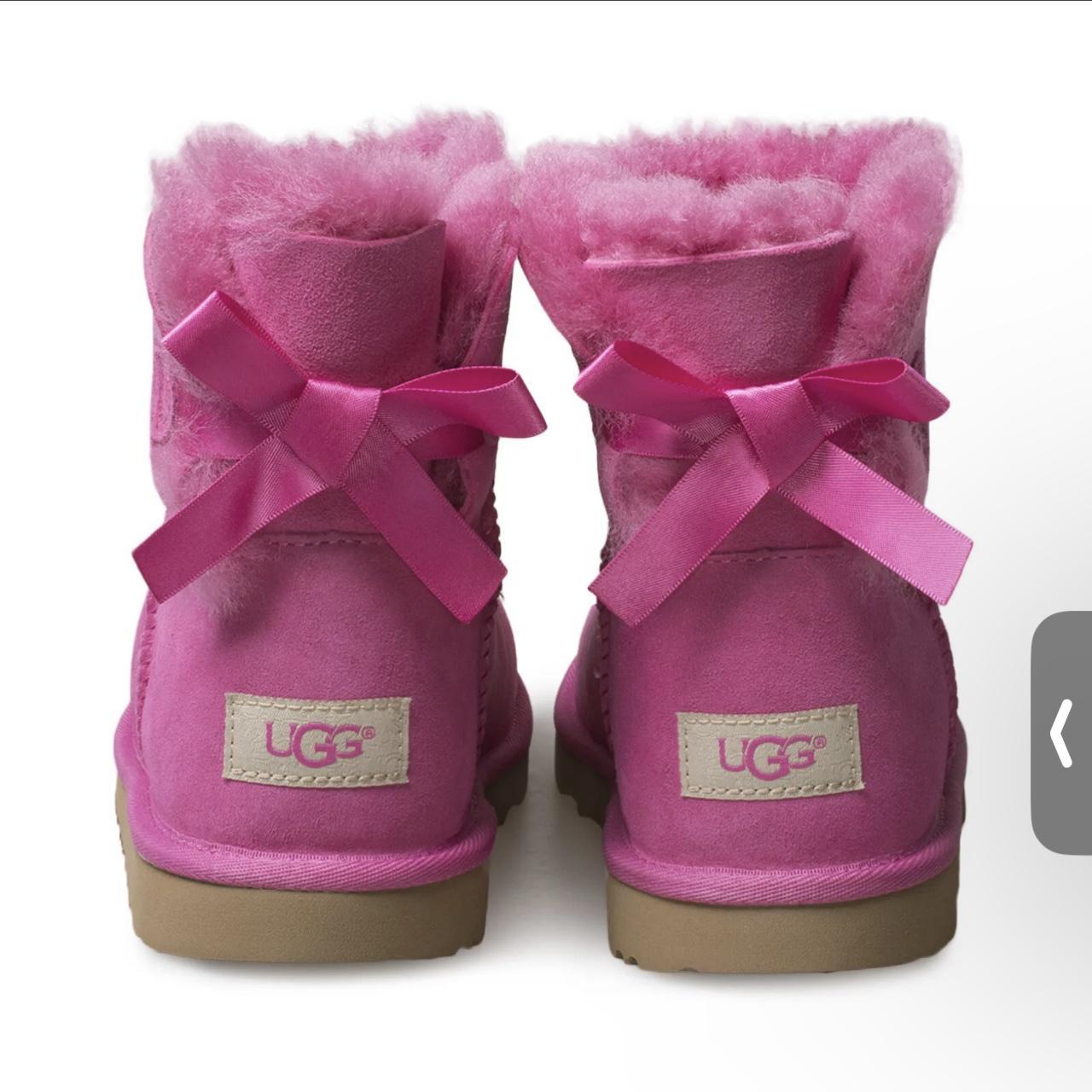 Pink bailey bow uggs online