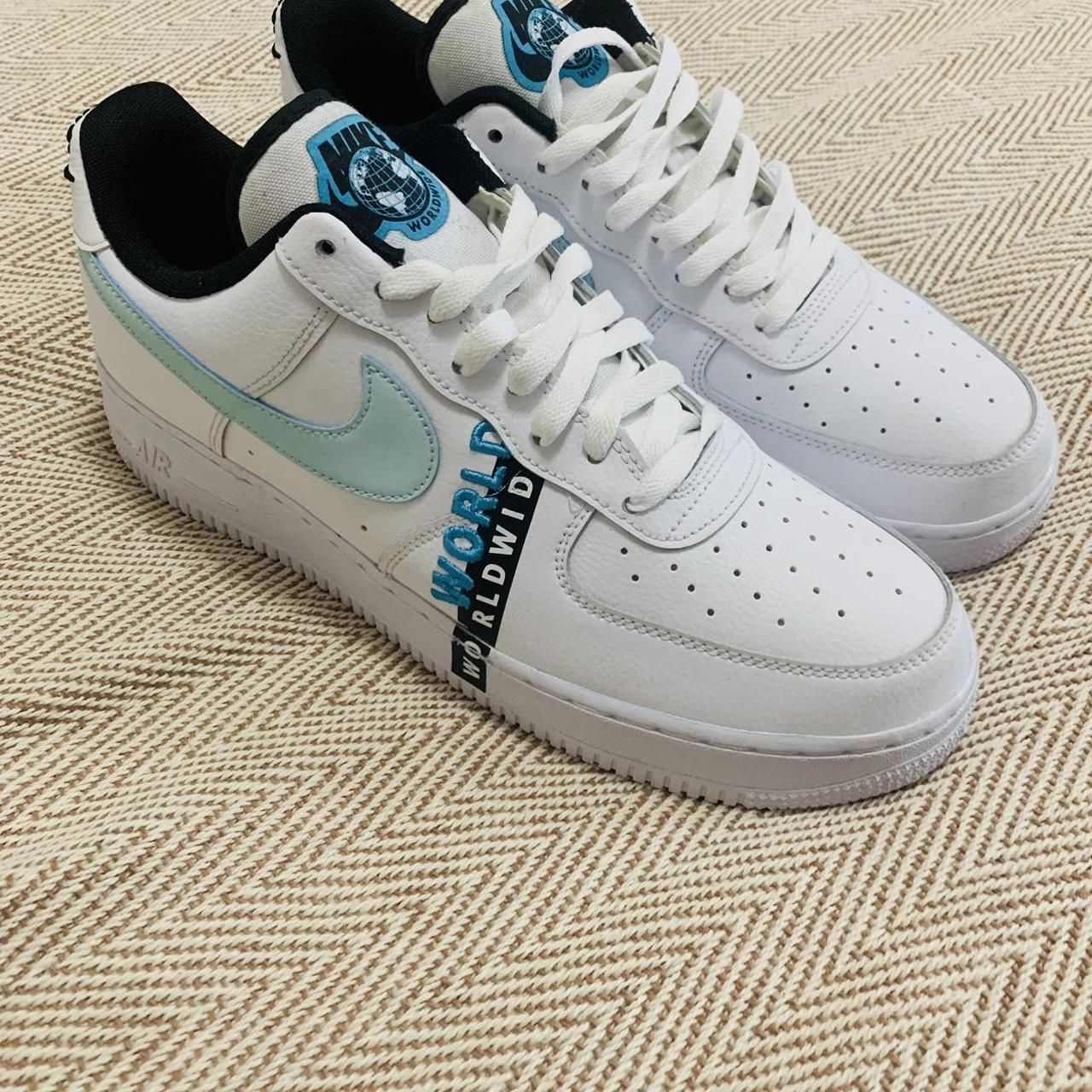 Nike Air Force 1 Low 07 LV8 Worldwide Pack White. Depop