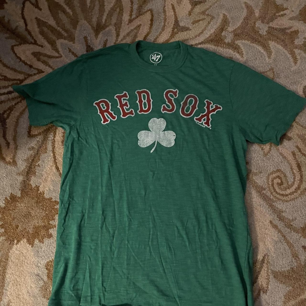 green boston red sox shirt