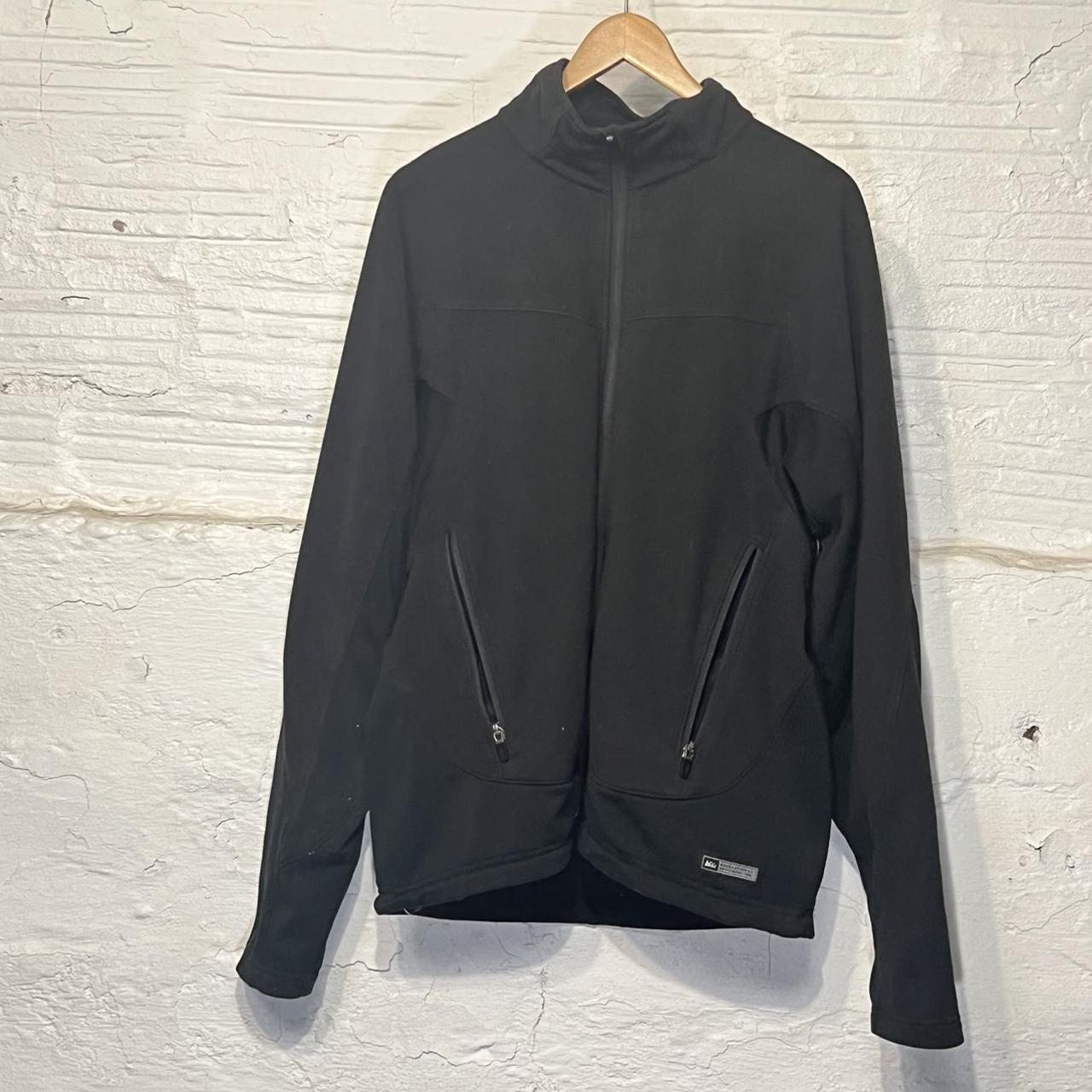 REI Compression sleeve zipup hiking fleece No... Depop