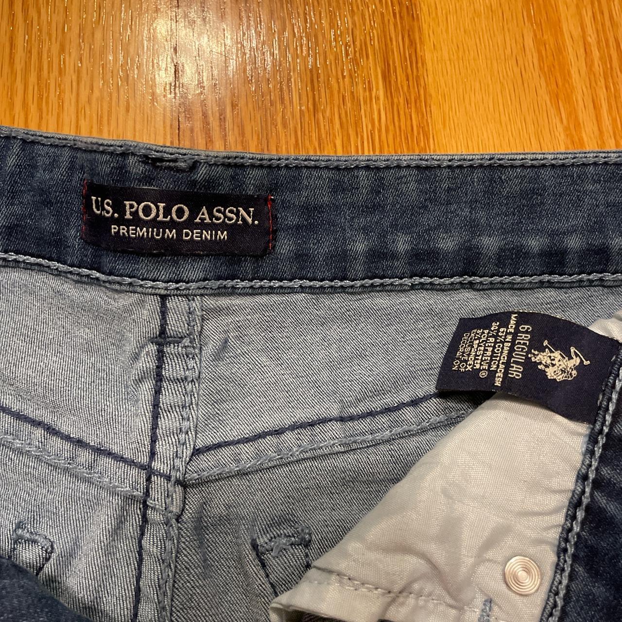 U.S. Polo Assn. Women's Navy Jeans (4)