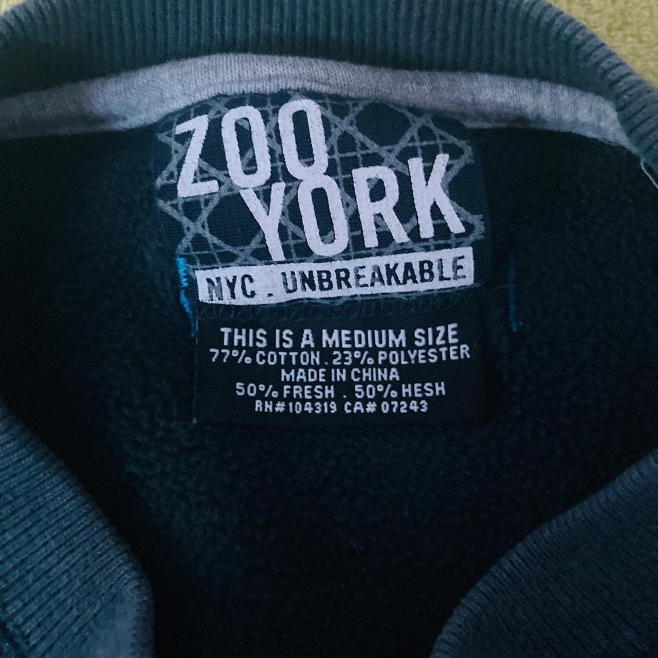 Zoo york outlet unbreakable hoodie