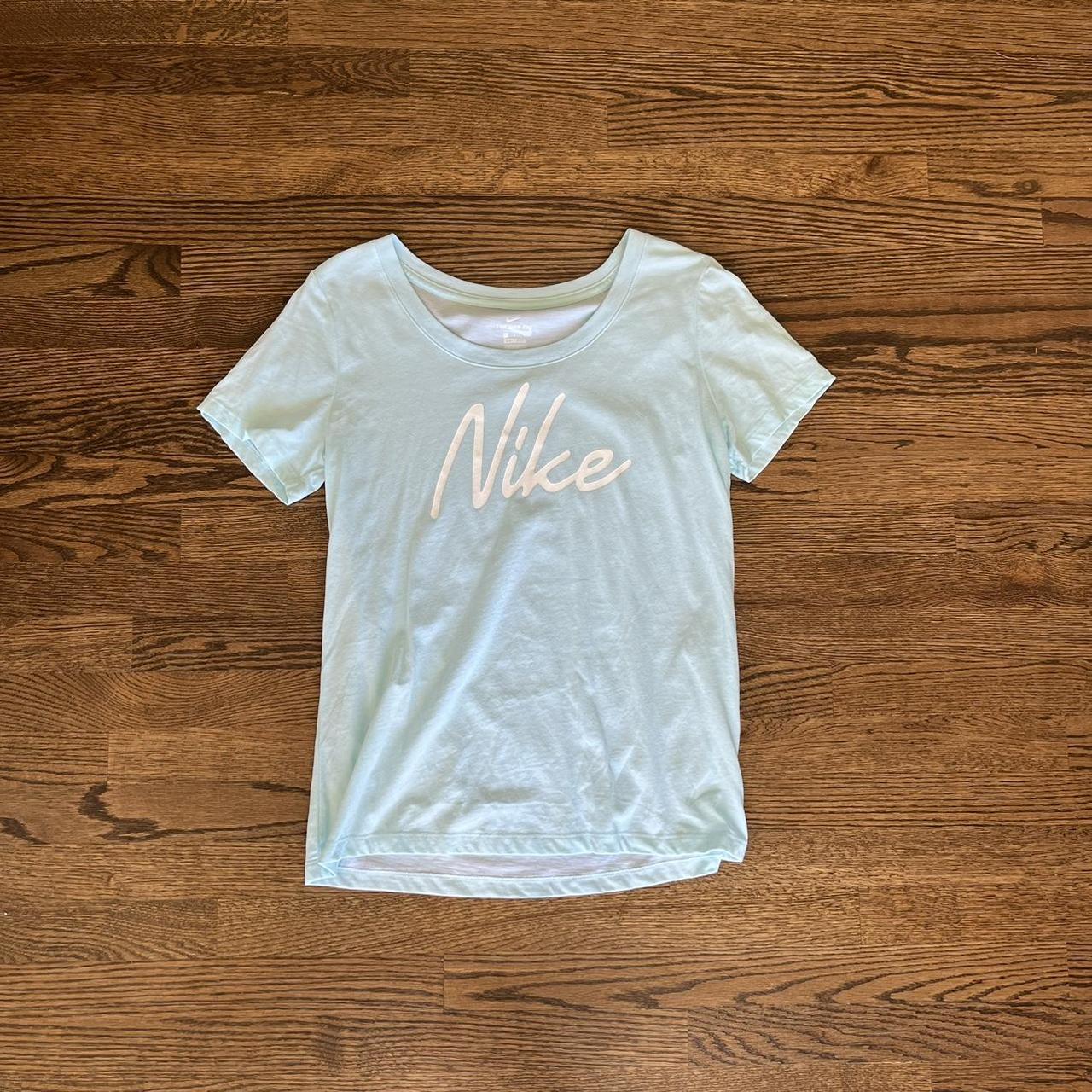 womens nike blue shirt