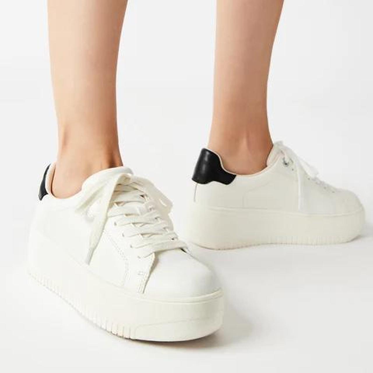 Steve madden white platform 2025 shoes