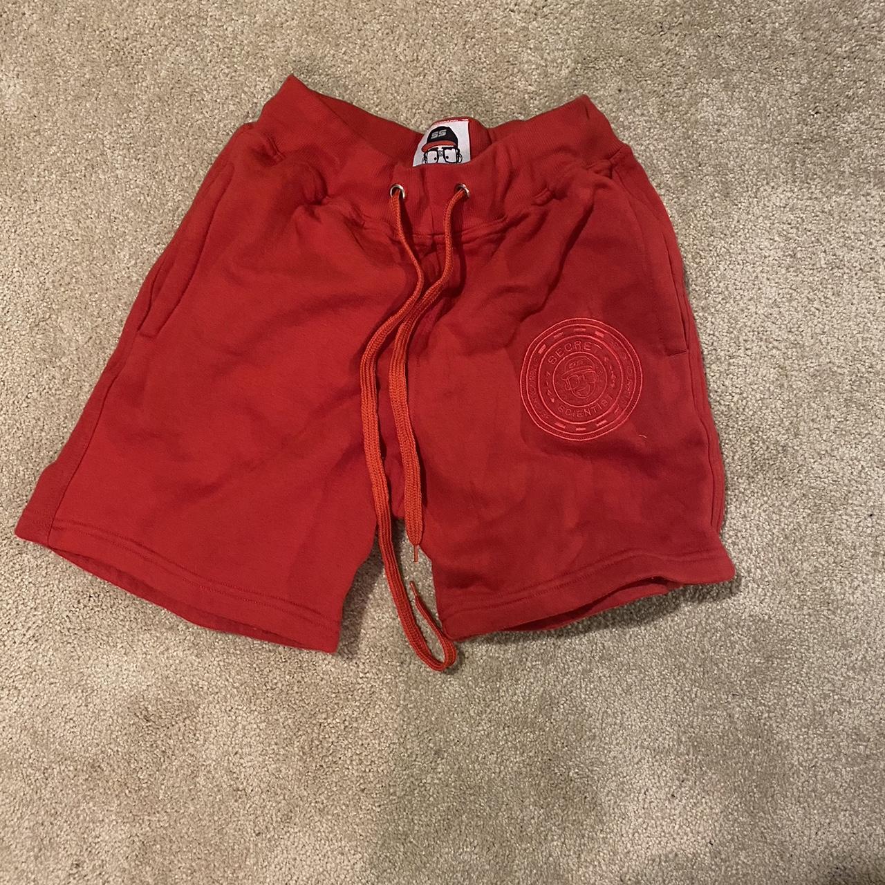 Red Shorts Never worn just was sitting in my closet - Depop