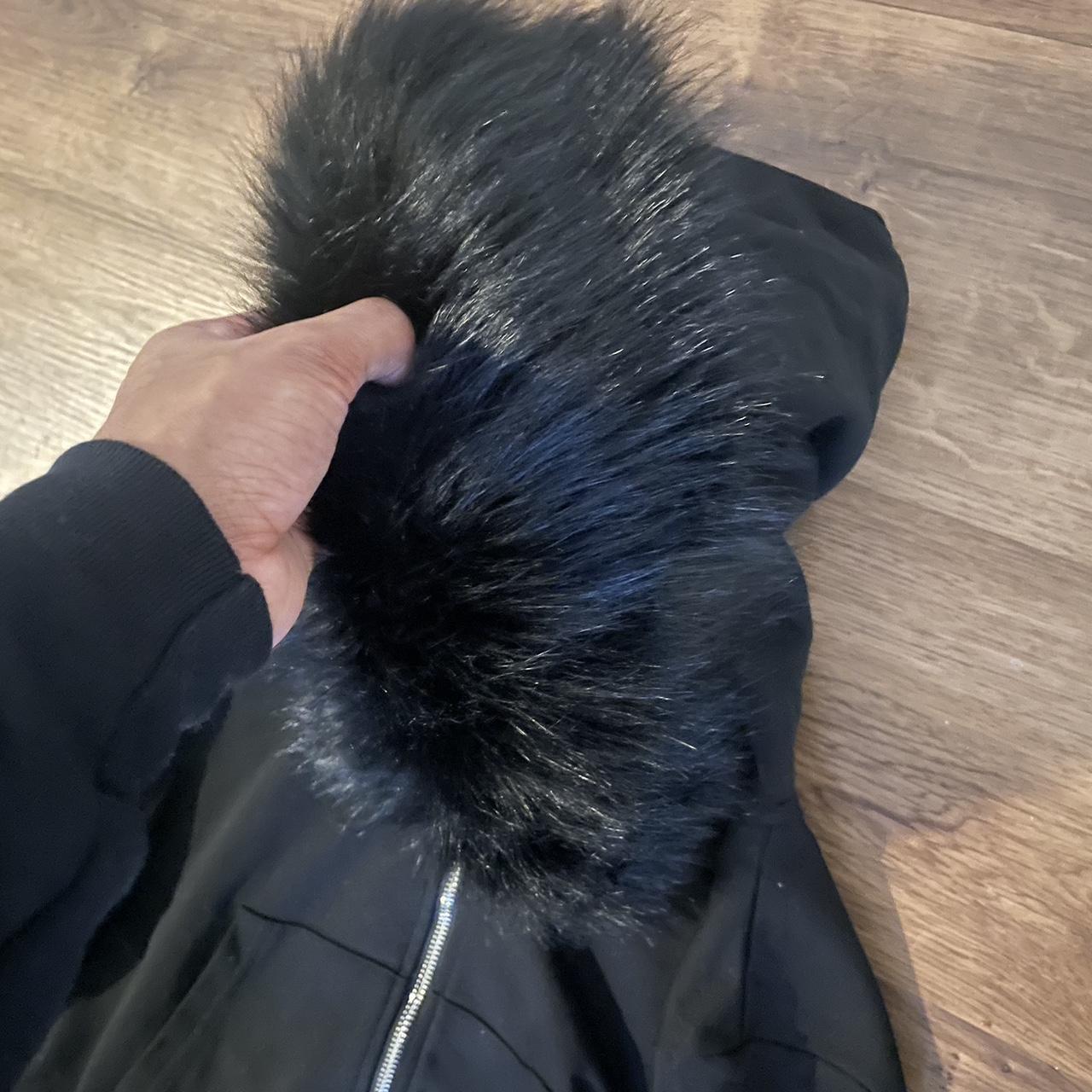 Kryptic Faux Fur hoodie Customer made This is a... - Depop