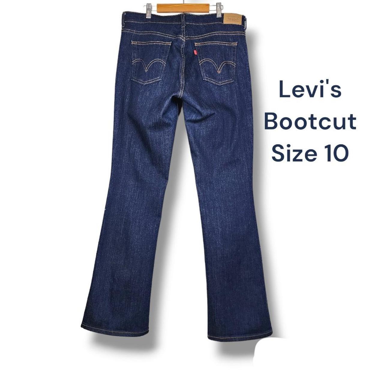 Levis 515 Bootcut Jeans Womens Size 8 Blue Denim Pants