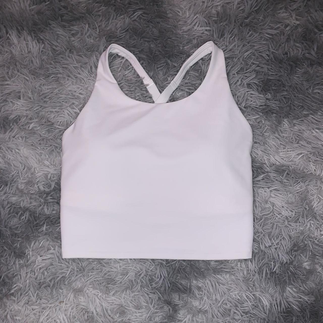 Old Navy Active Wear Top W/ Padding Depop