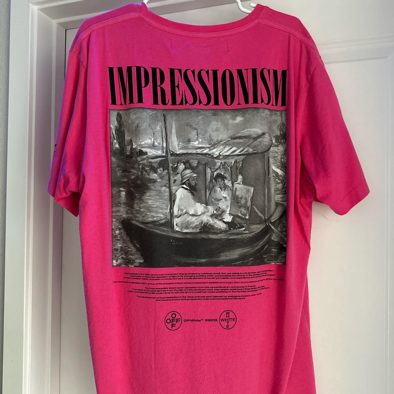 2019 Off White Impressionism tee Depop