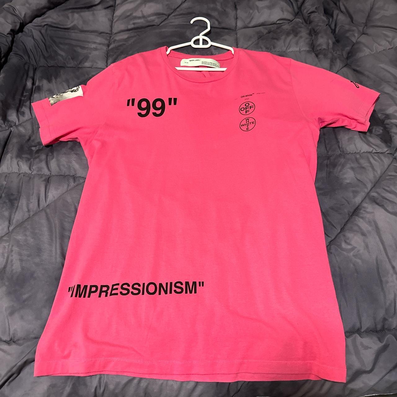 2019 Off-White “Impressionism” tee