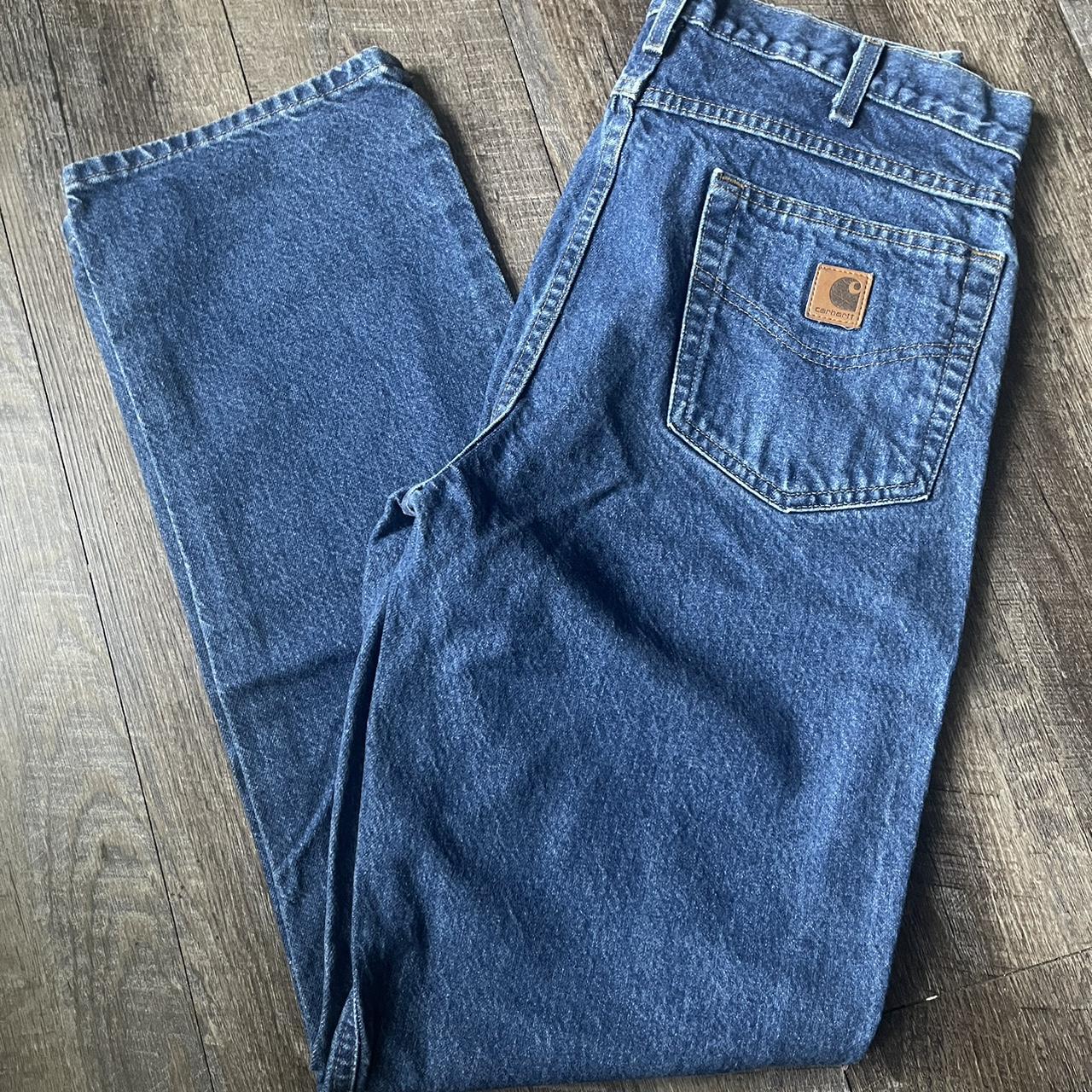 Vintage Carhartt jeans 34x34 - Depop