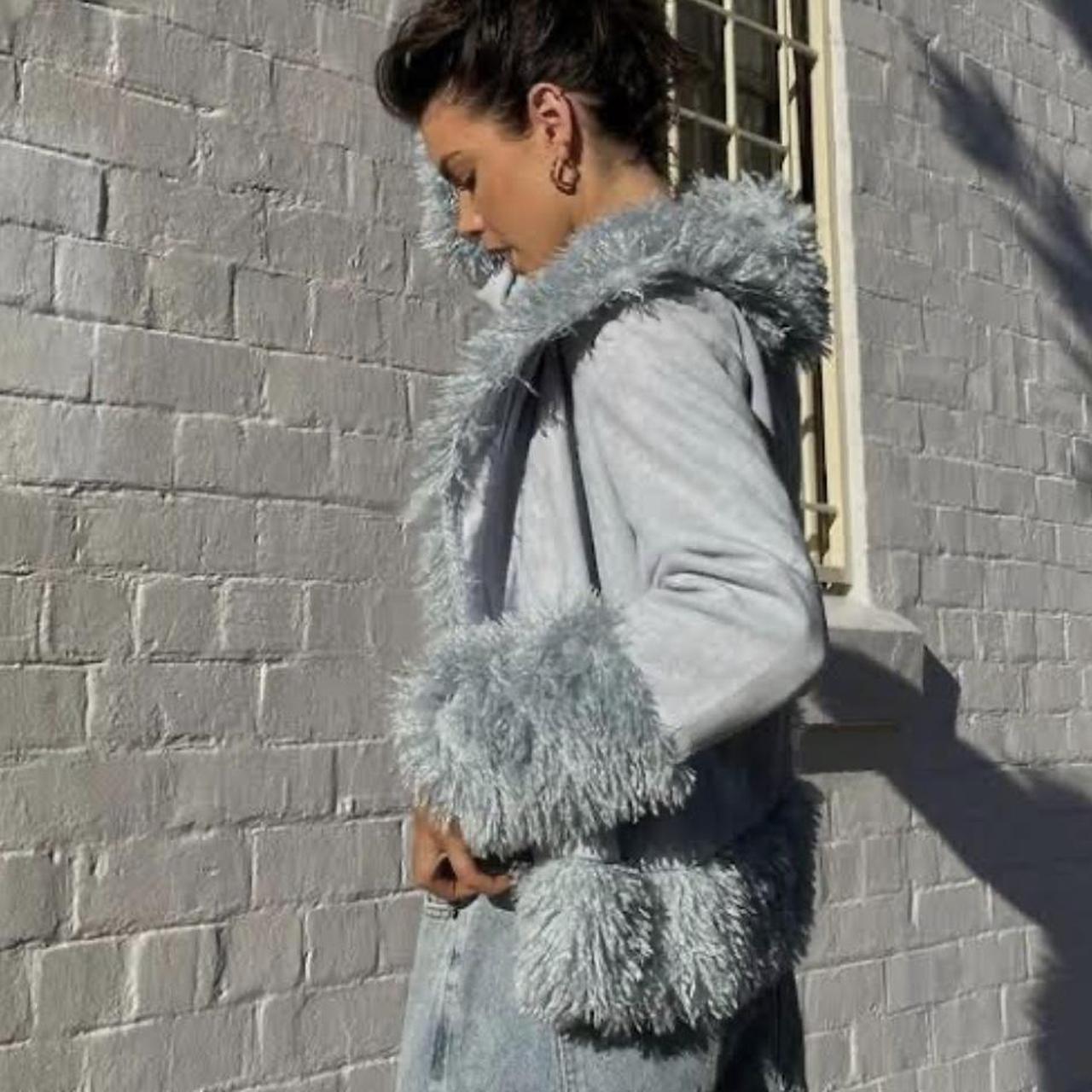 Princess Polly cropped penny lane jacket size AU