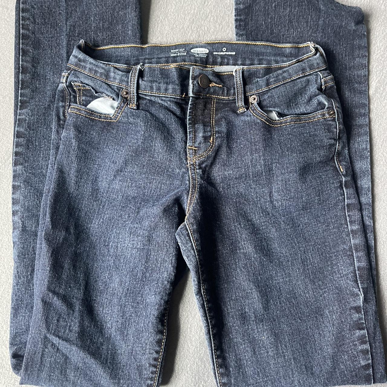 Old navy boot cut jeans Size 0 regular/standard - Depop