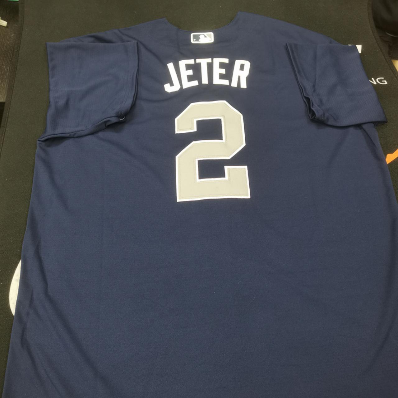 ML1854 #2 Derek Jeter NeW York Yankees Navy Cool - Depop