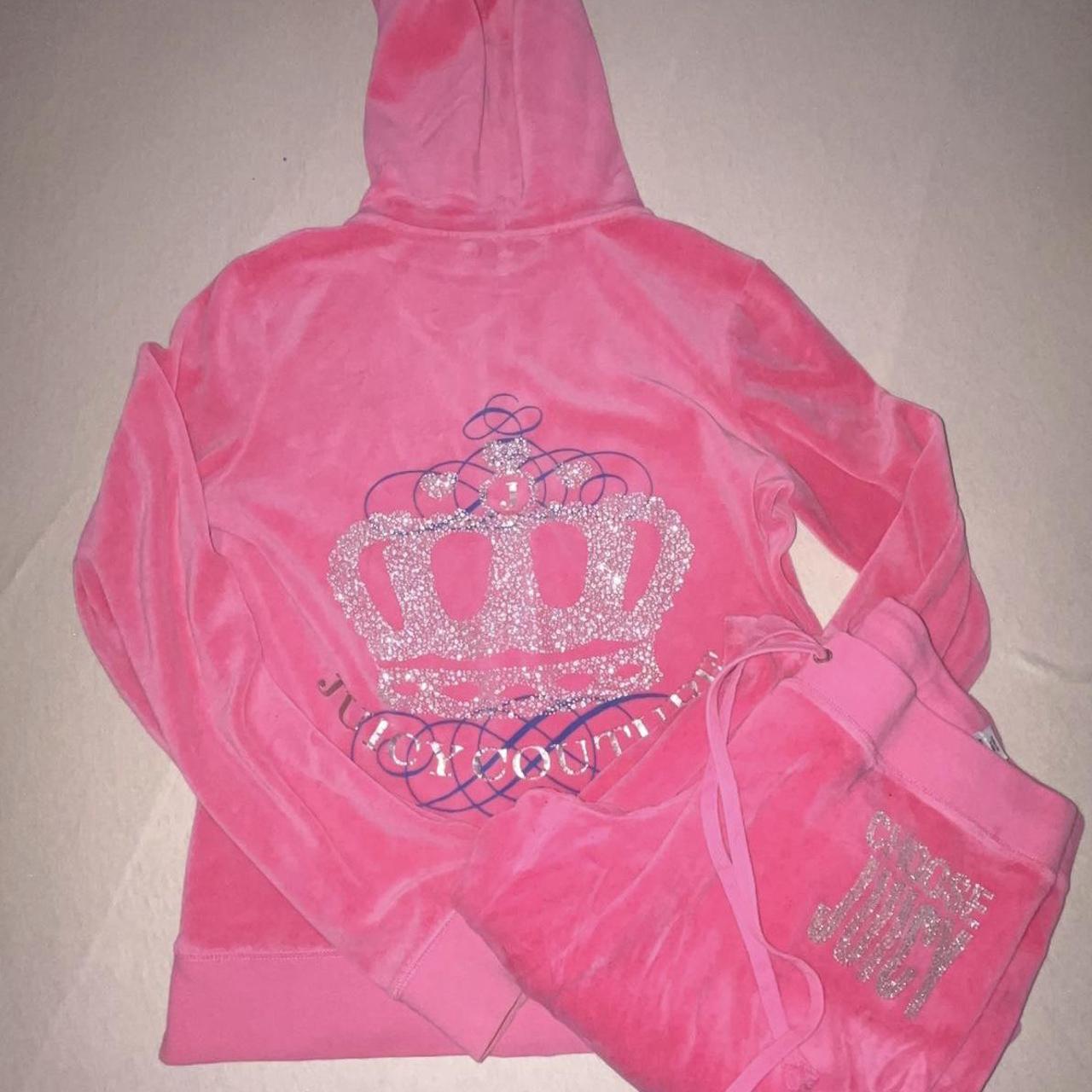 Juicy Couture Women's Pink Jumpsuit Depop