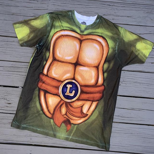 Teenage Mutant Ninja Turtles Shirt Men Large Green - Depop