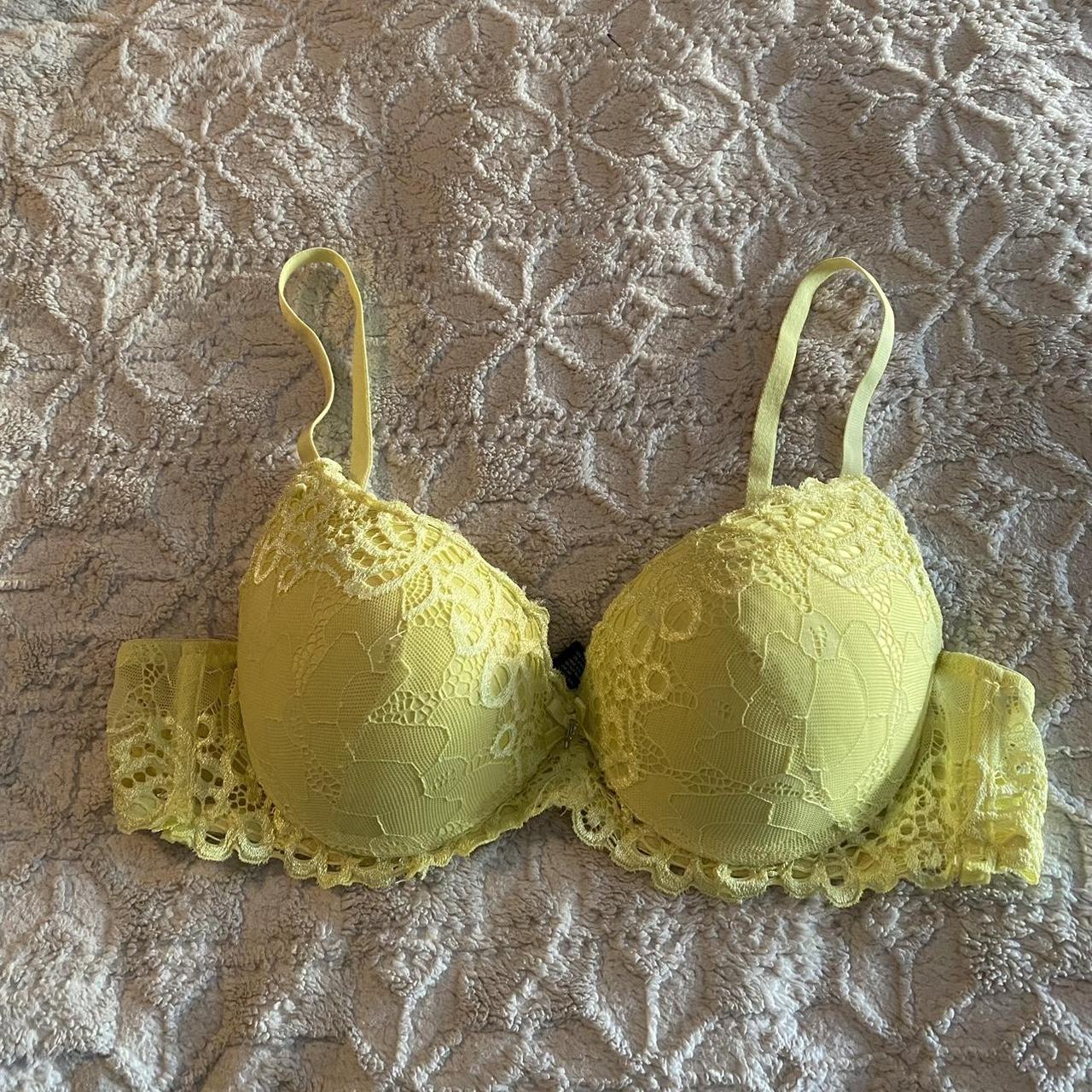 Yellow Push Up Bra Super Push Up In Great Depop 0550