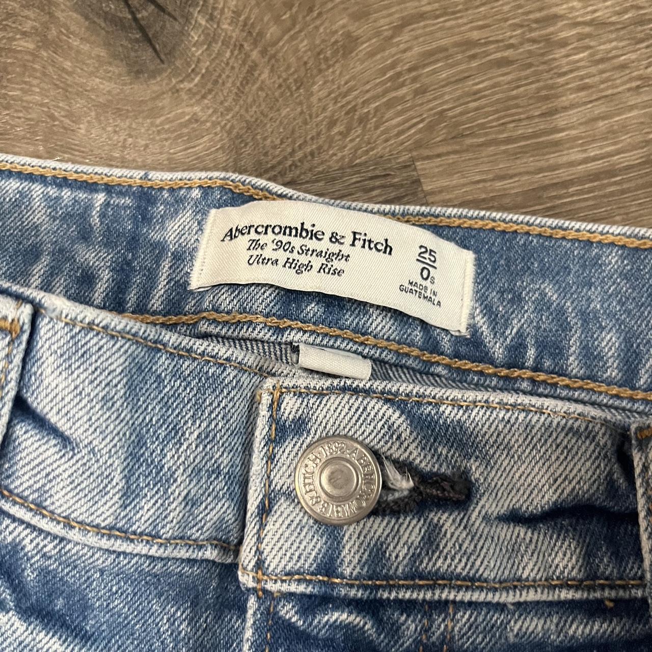 Popular Abercrombie & Fitch 90’s straight ultra high... - Depop