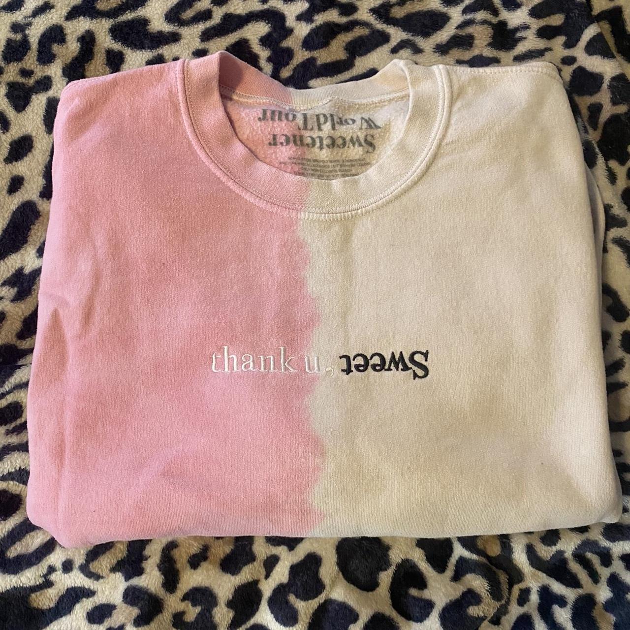 Ariana grande split online crewneck