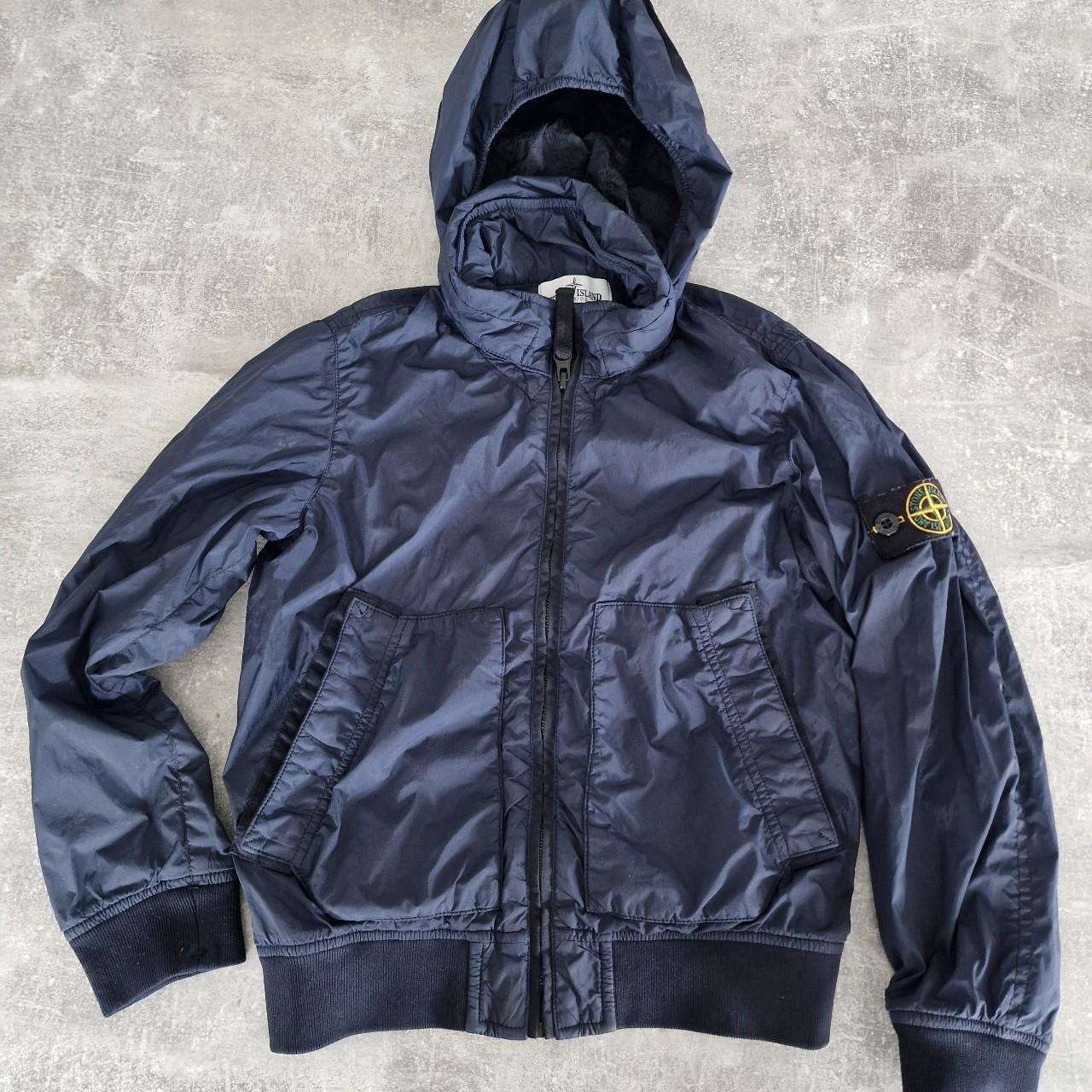 Kids age 8(128cm) Navy blue stone island jacket.Has... Depop