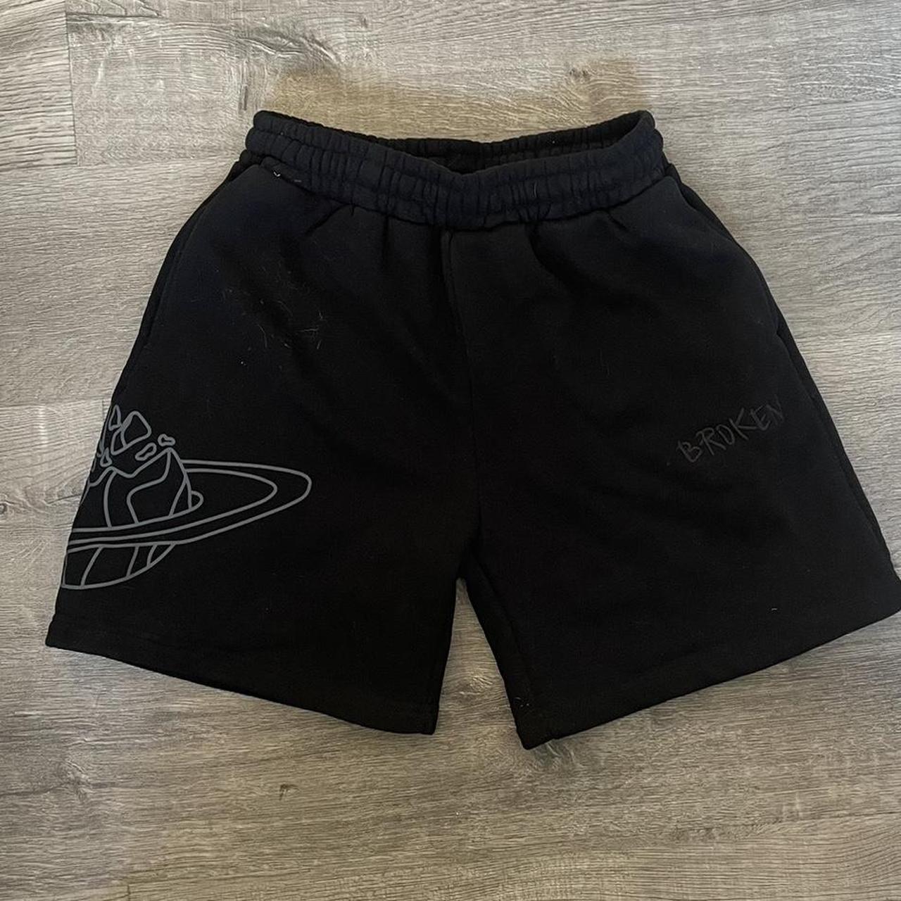 Broken Planet Shorts Black medium BEFORE BUYING:... - Depop