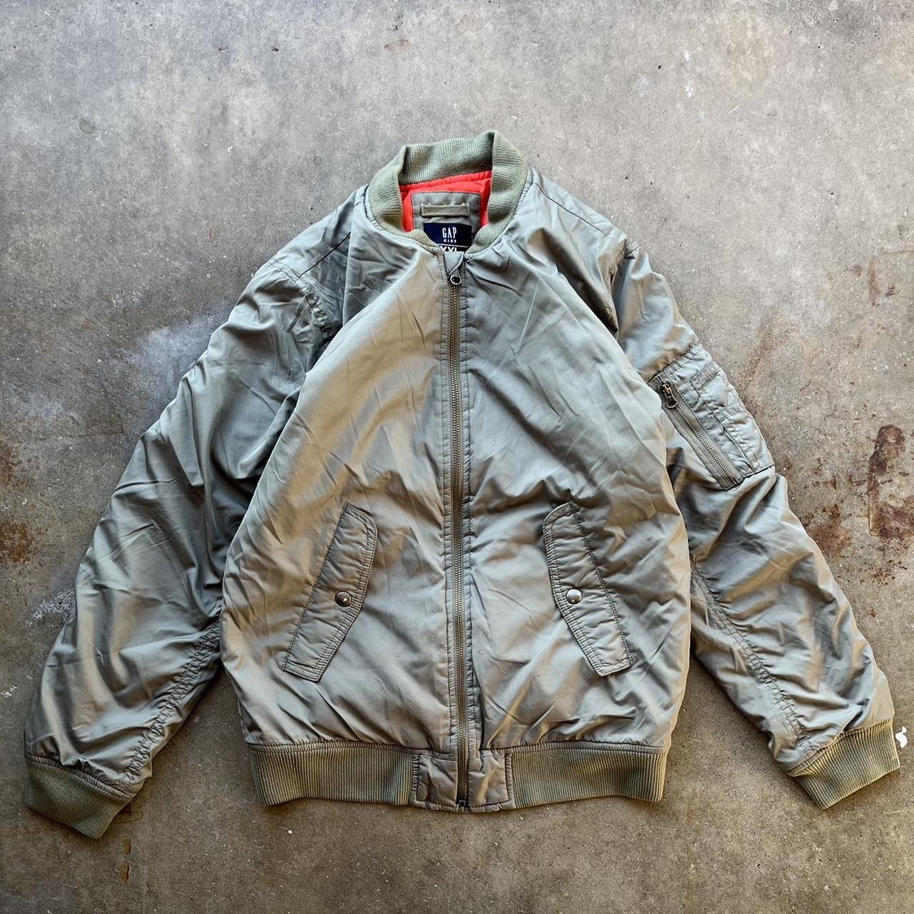 Leather Jacket Gap Vintage Bomber Leather Gap Kanye Jacket Vintage