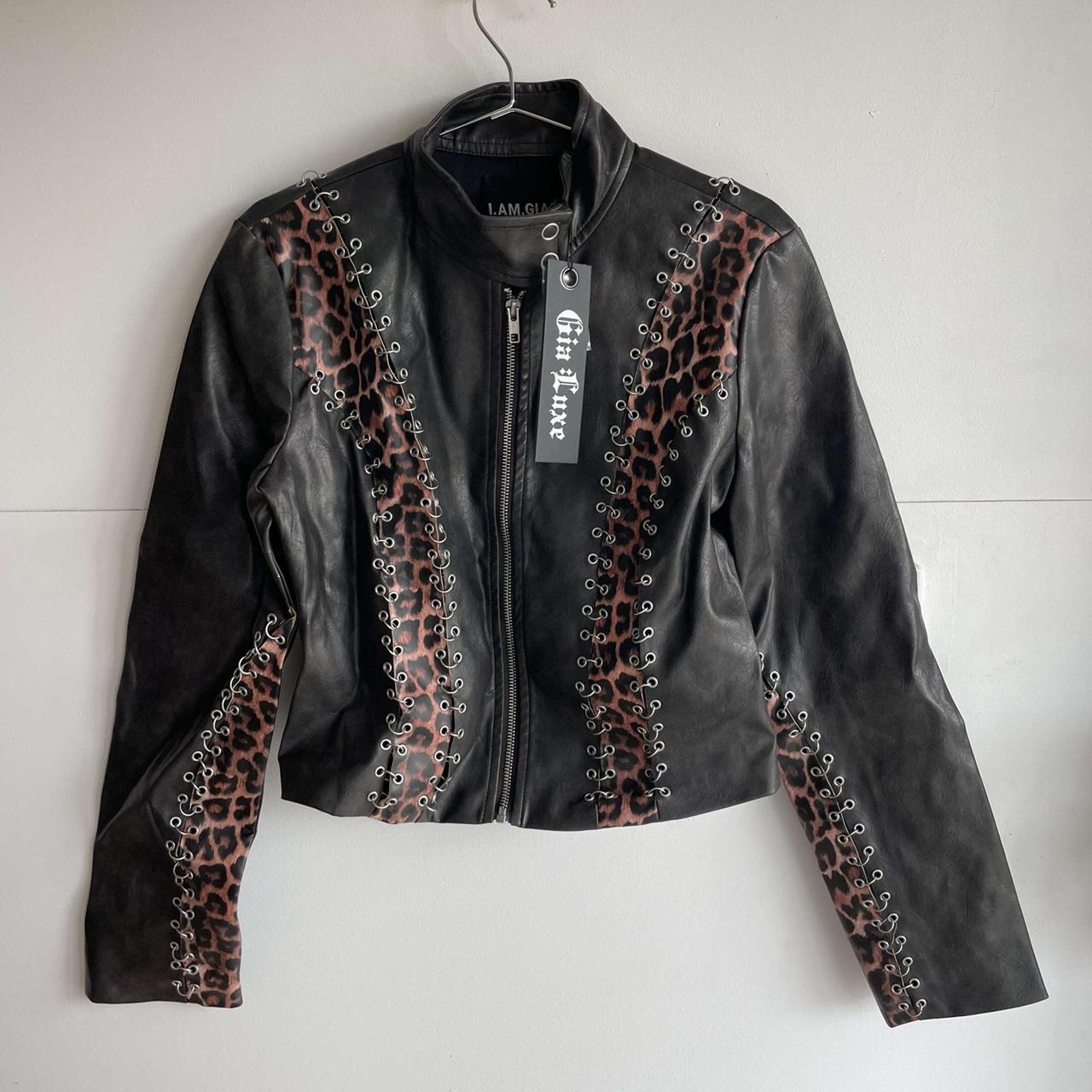 I am gia leather on sale jacket