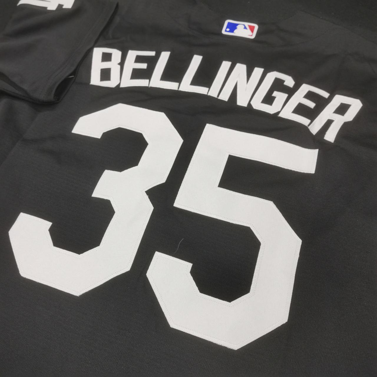 Men's Cody Bellinger #35 Los Angeles Dodgers black jersey