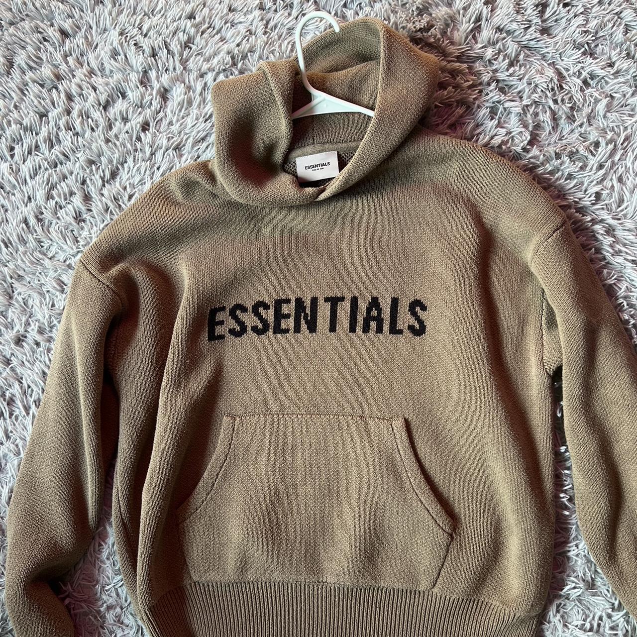 Fear of god essentials oversized hoodie. No other