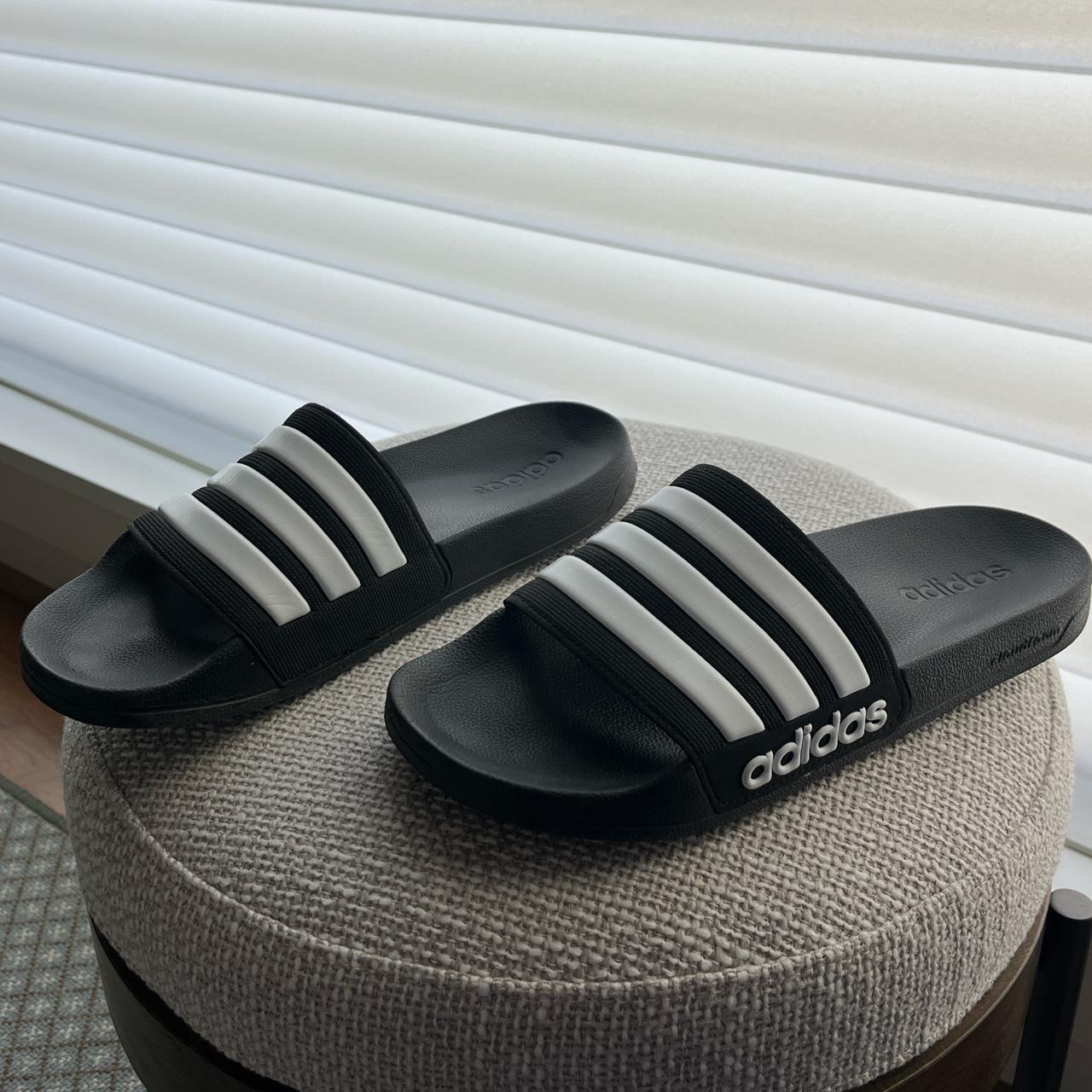 Adidas cloud foam slides - Depop