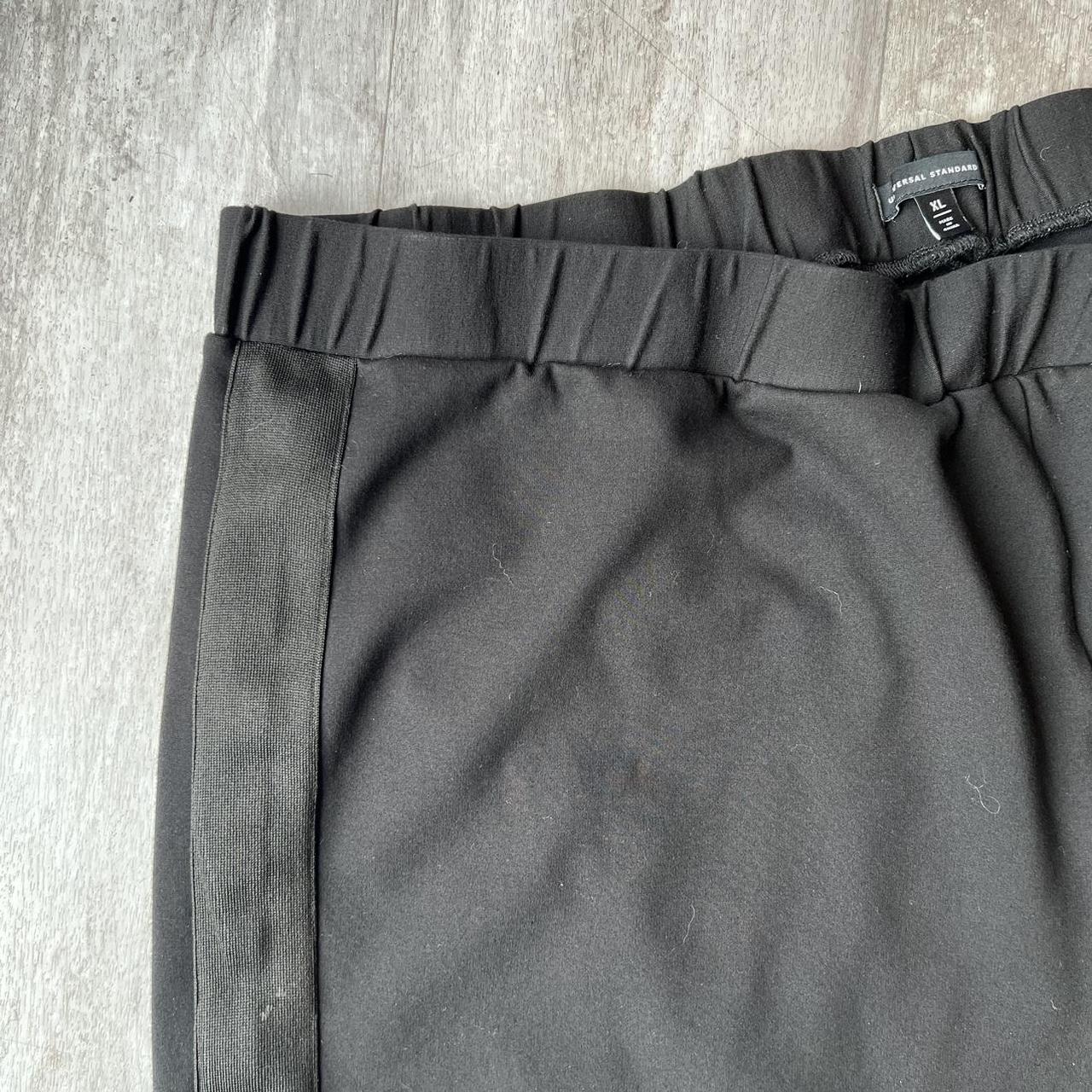 Universal Standard Women's Black Trousers | Depop