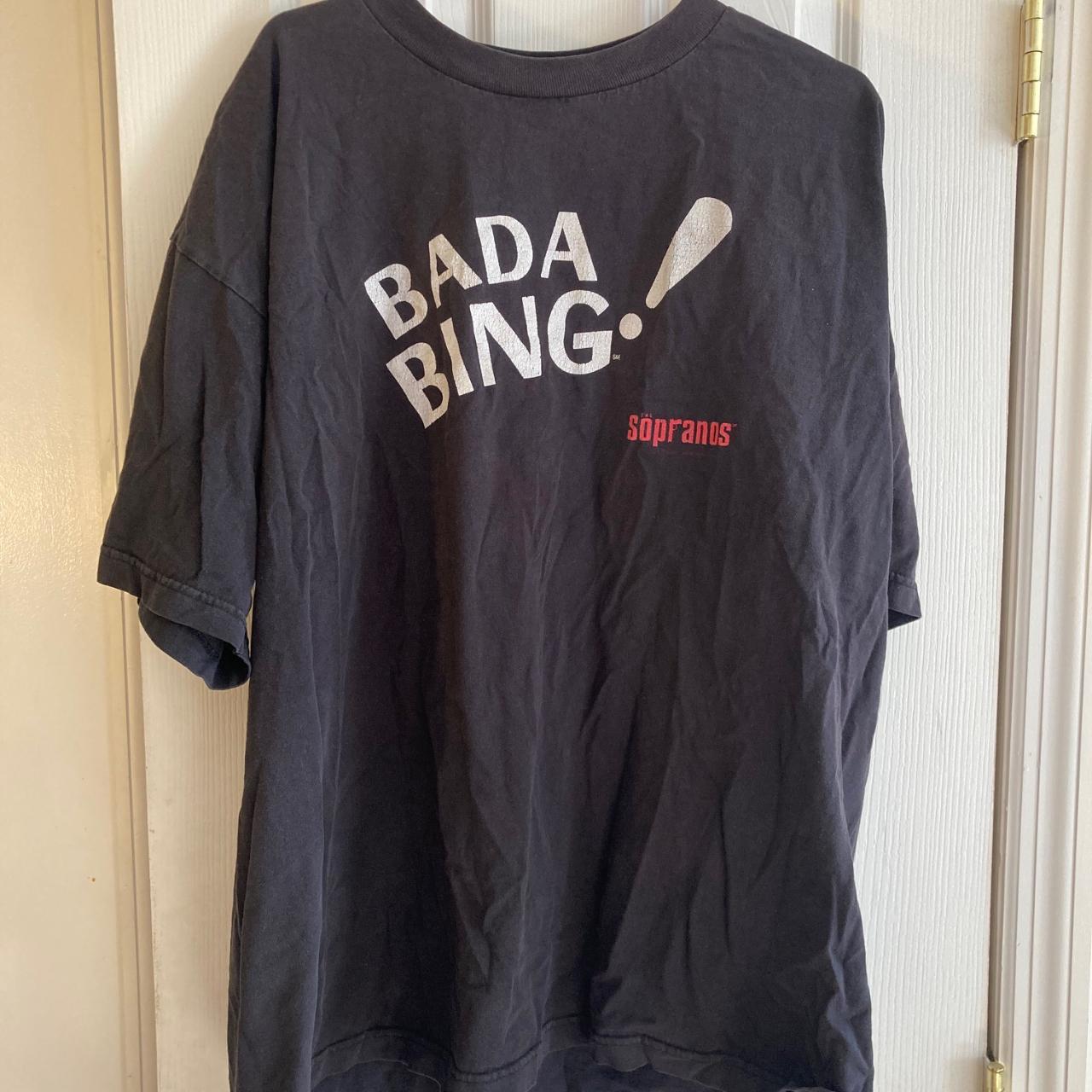 BADA BING T-SHIRT Tシャツ / BLACK ブラック 黒 The Sopranos Bada Bing Mens and Womens Short Sleeve T-Shirt (Black