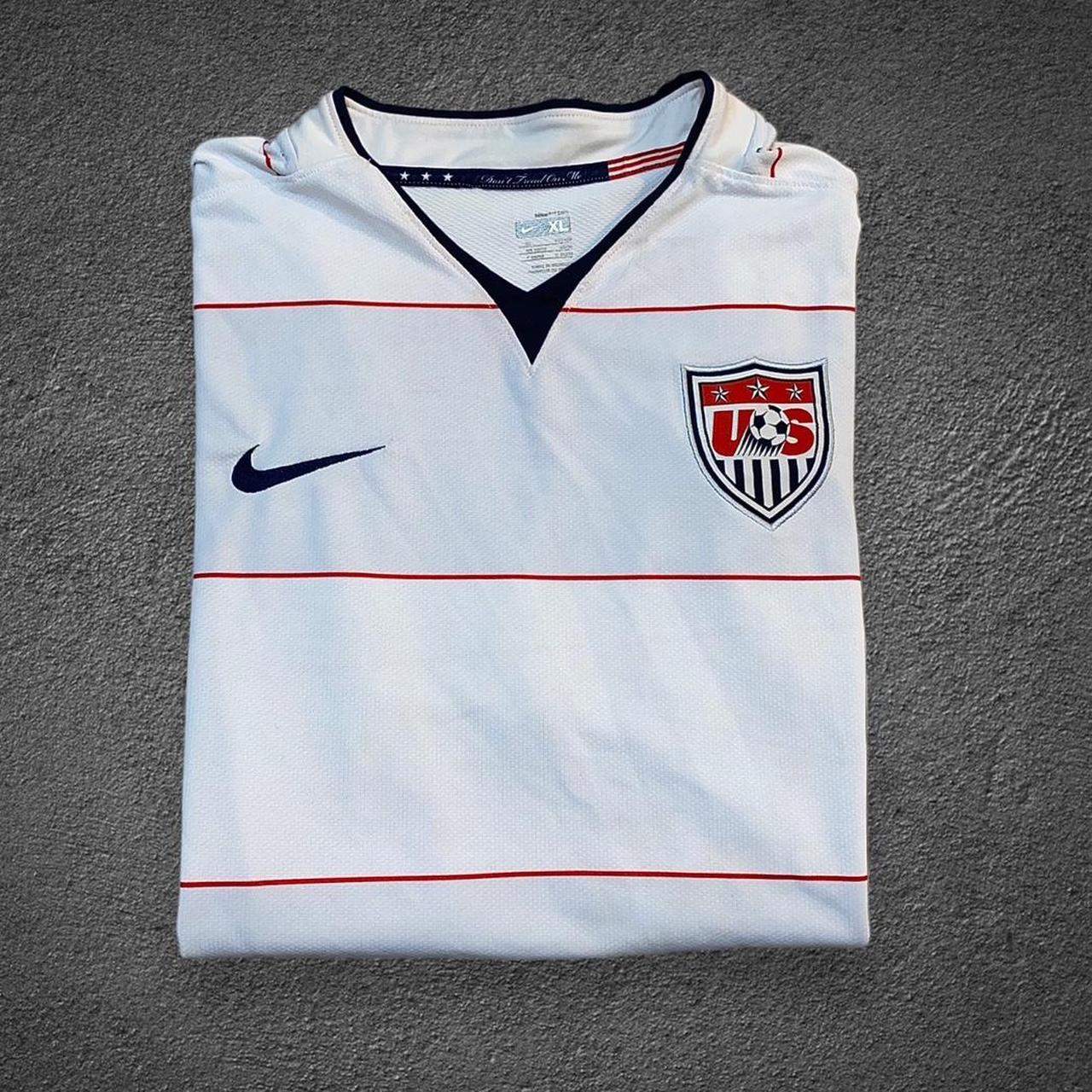 Vintage Nike US Soccer Federation shirt. Tagged - Depop