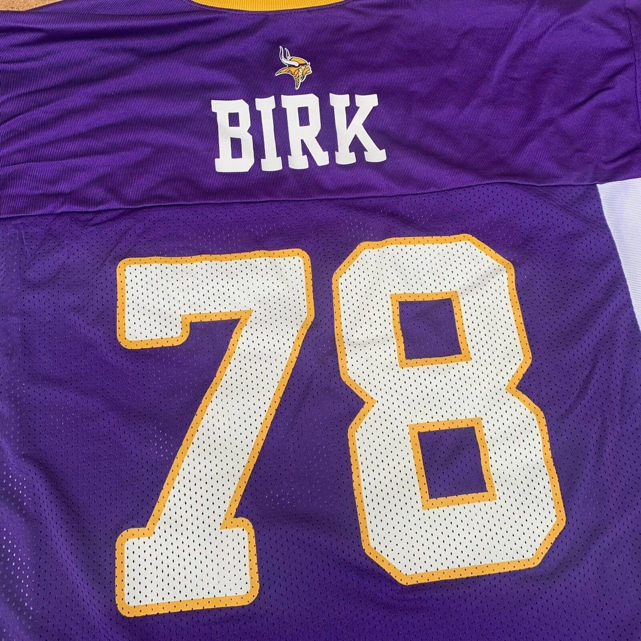 Minnesota Vikings Jersey Matt Birk Mens L Purple - Depop